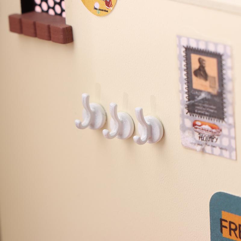 

3 шт. кукольный домик мини крючок для одежды шляпа кукольный домик имитация настенный крючок модель для кукольного дома 1/12 аксессуары для декора белый