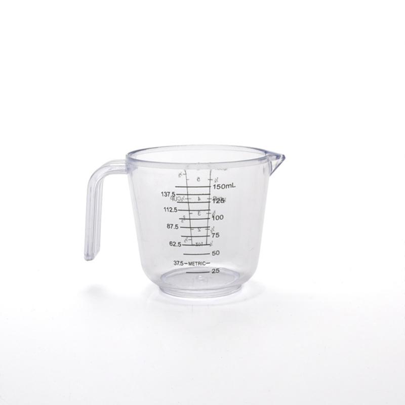 150/300/600ml Measuring Cup Clear Scale Show Transparent Mug Pour Spout 3-sizes Measuring Device