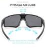 TR90 Polarisierte Sport-Sonnenbrille für Radfahren & Laufen mit UV-Schutz