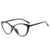 Cat Eye Transparent Myopia Glasses Women High-definition Eyeglasses New Fashion Vintage Large Eyewear -0.5 To -4.0
