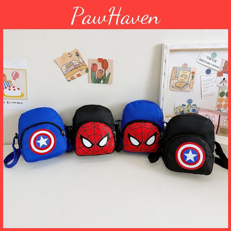 Childrens Spiderman Lightweight Crossbody Bag With Animal Pattern Daily Play
