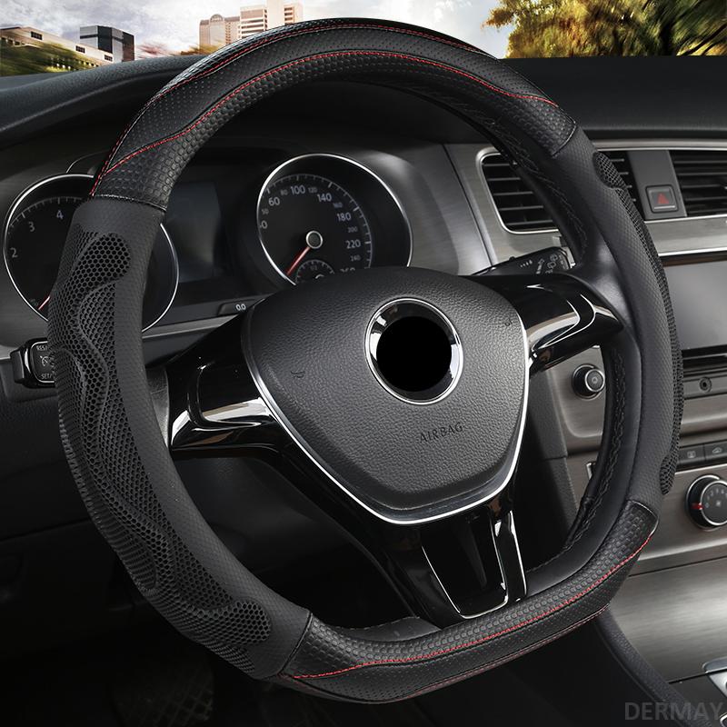 Auto-Lenkradabdeckung für VW Golf Polo Beetle CC Scirocco Sagitar SANTANA Jetta Passat Tiguan MAGOTAN Fahrzeug der gesamten Serie