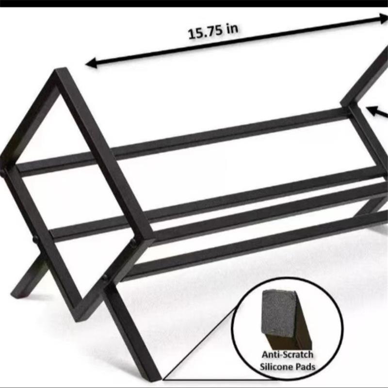 Desktop Creative Vinyl Record Storage Rack CD Organizer European Detachable Metal Magazine Floor Display Stand