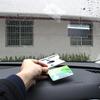 1pcs Car Organization Card Sleeve for Windshield Glass Tag Durable ID IC Card Holder Sucker Card Holder Window Mount Sucker Clip