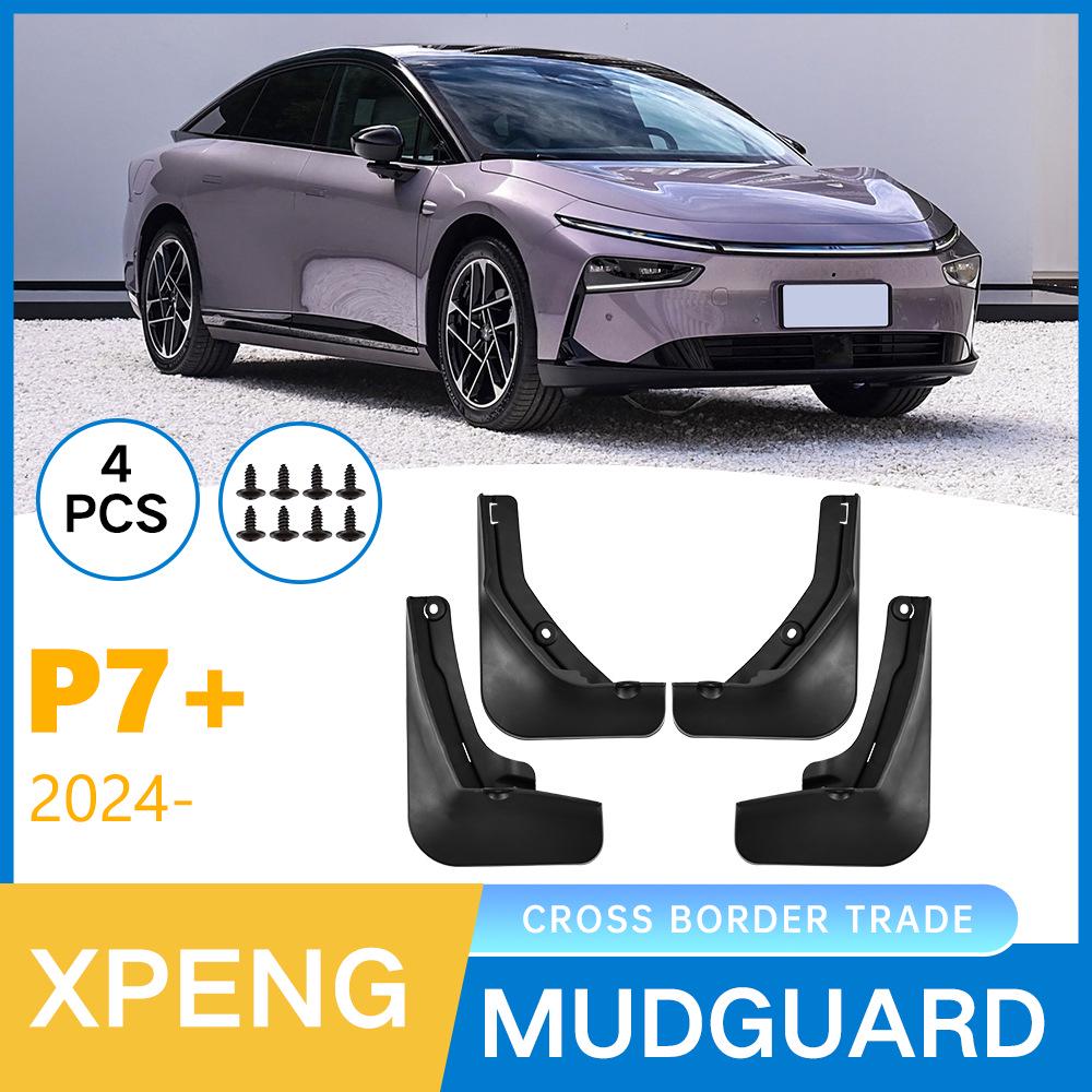2024 Xpeng P7+ Front and Rear Tire Mudguards Modification