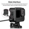PULUZ PU583B Protective Frame for GoPro Hero 11 Black/10 Black/9 Black Camera Cage with Charging Side Cover