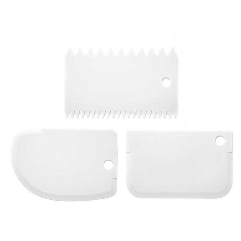 Baking Scraper & Dough Cutter Set