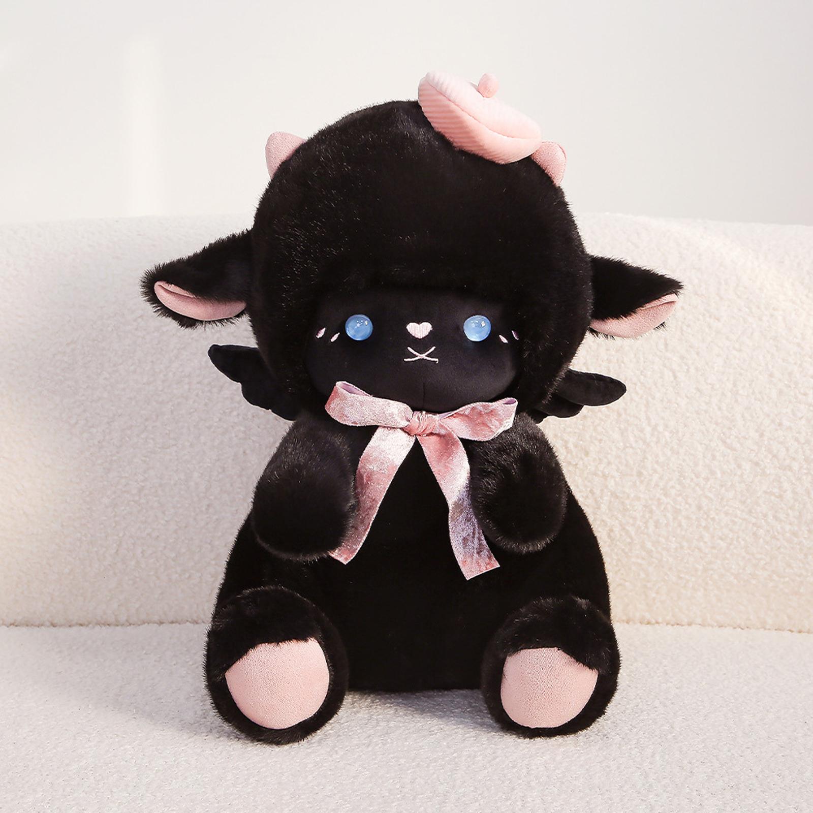 

Креативные и очаровательные плюшевые игрушки, идеально подходят для праздничных подарков, подарков на день рождения и подарков для компаньонства для детей чёрный