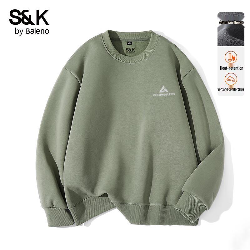 Baleno Men's S&K Series Warm Round Neck Sweatshirt