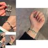 Fashionable Ethnic Green String Bracelet For Couples Minimalist Handmade Jewelry