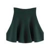 High Wasted Waist Wrapped Pleated Skirt High Waist Bag Waist Pleated Skirt