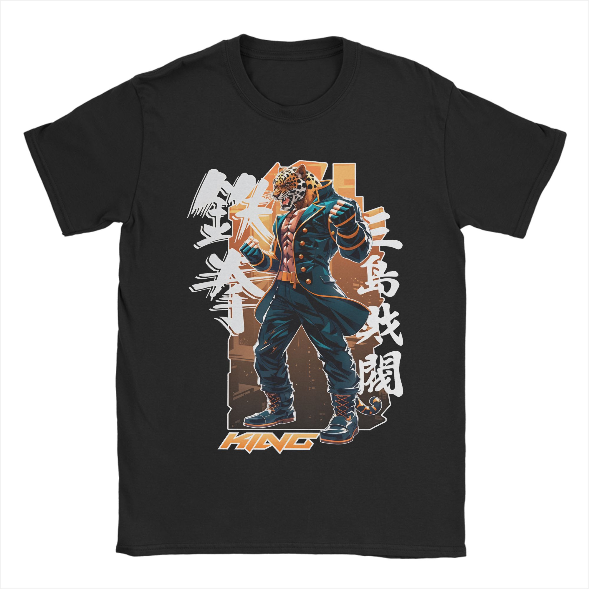 

Tekken Japanese Fighting Game T-Shirt Men Y2K Funny T Shirts Summer Comfortable Hipster Tee Shirt Custom DIY Oversized Clothing S разноцветный