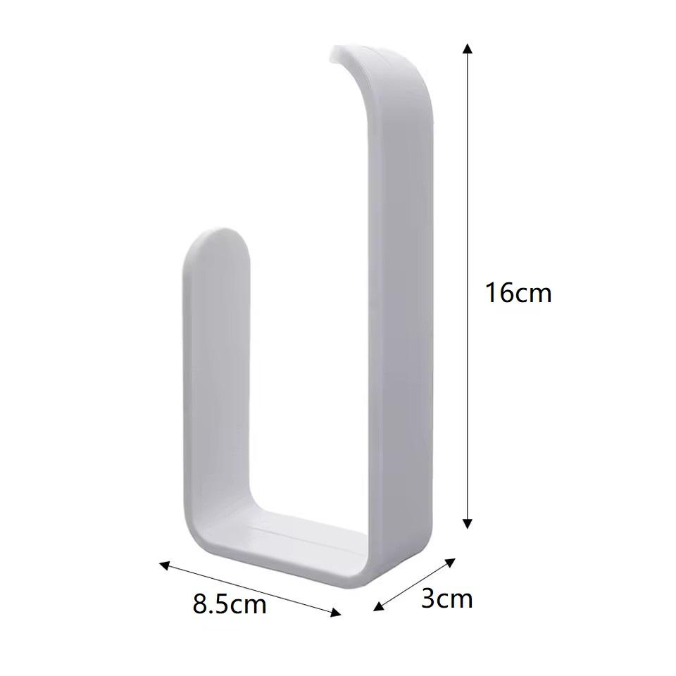 Bathroom Towel Holder White Without Drilling Bathroom Black Towel Rack Self-Adhesive Bathroom Towel Rack Towel hand-towel rack
