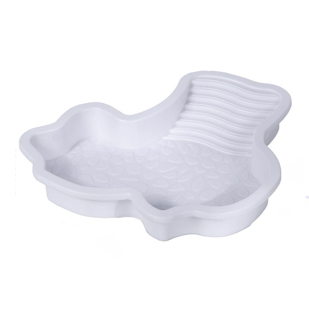 Anti-Slip Base Turtle Soaking Tub with Ramp Turtle Water Pool Reptile Bathing Pool  For Tortoise