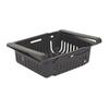 Hanging Refrigerator Basket, Gray, Adjustable Width