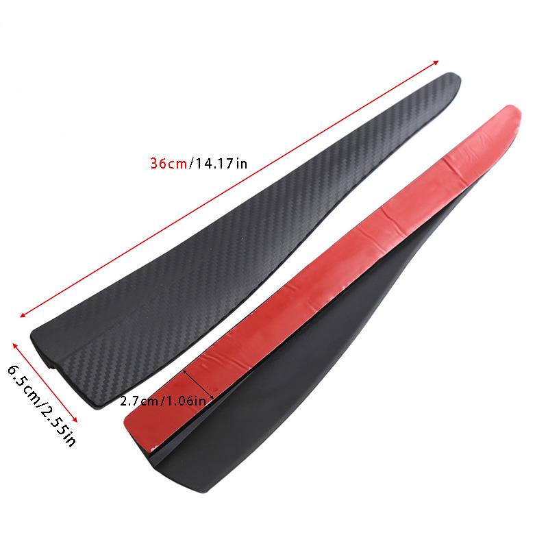 28.5/36cm Car Bumper Protector Strip Anti-collision Protection Strips Sticker Guard Corner Protector Scratch Body Auto Access