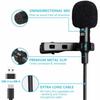1 Set Omnidirectional Type C Lapel Microphone for Desktop and Notebook Gaming Video Recording and Meetings Lavalier Mic
