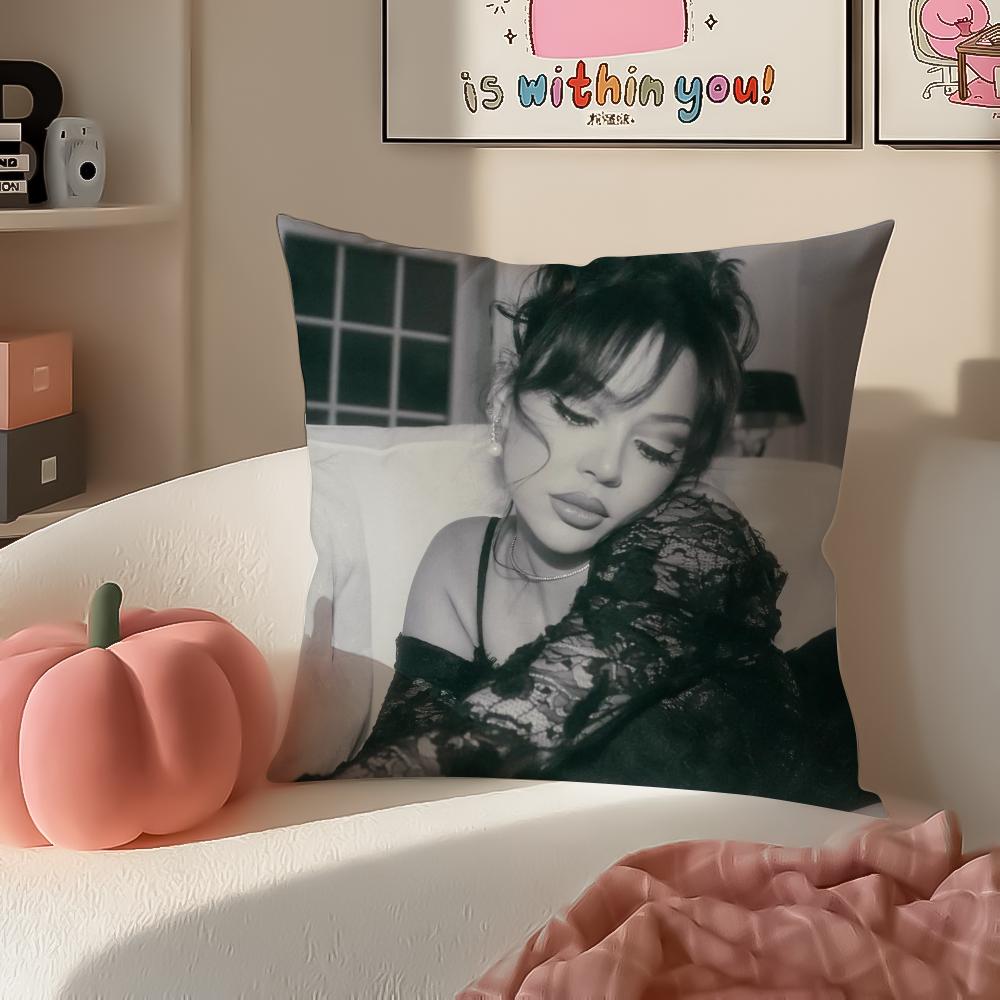 

Edgy Rap German Cool Singer AAyliva Cushion Cover Pillowcase Short Plush Invisible zipper Room Sofa Cushion Cover 30X30cm