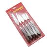 5Pcs/Set  Stainless Steel Oil Painting Knife Gouache Watercolors Painting Scraper Artist Crafts Spatula Palette Knife