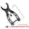 Fahrradkettenschnallenzange, Mini-MTB-Fahrradketten-Schnellspanner, Magic Link Clamp-Entfernungs- und Installationszange, Rennrad-Reparaturwerkzeuge