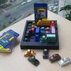 Puzzle Verkehrs-Rushhour-Spiel, Renn-Rushhour-Auto Huarong Road logisches Denk-Desktop-Spiel, Puzzlespielzeug für Kinder, Kindre