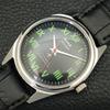 VINTAGE HMT JAWAN HAND-WINDING INDIAN MENS BLACK COLOR DIAL WATCH A700106-5