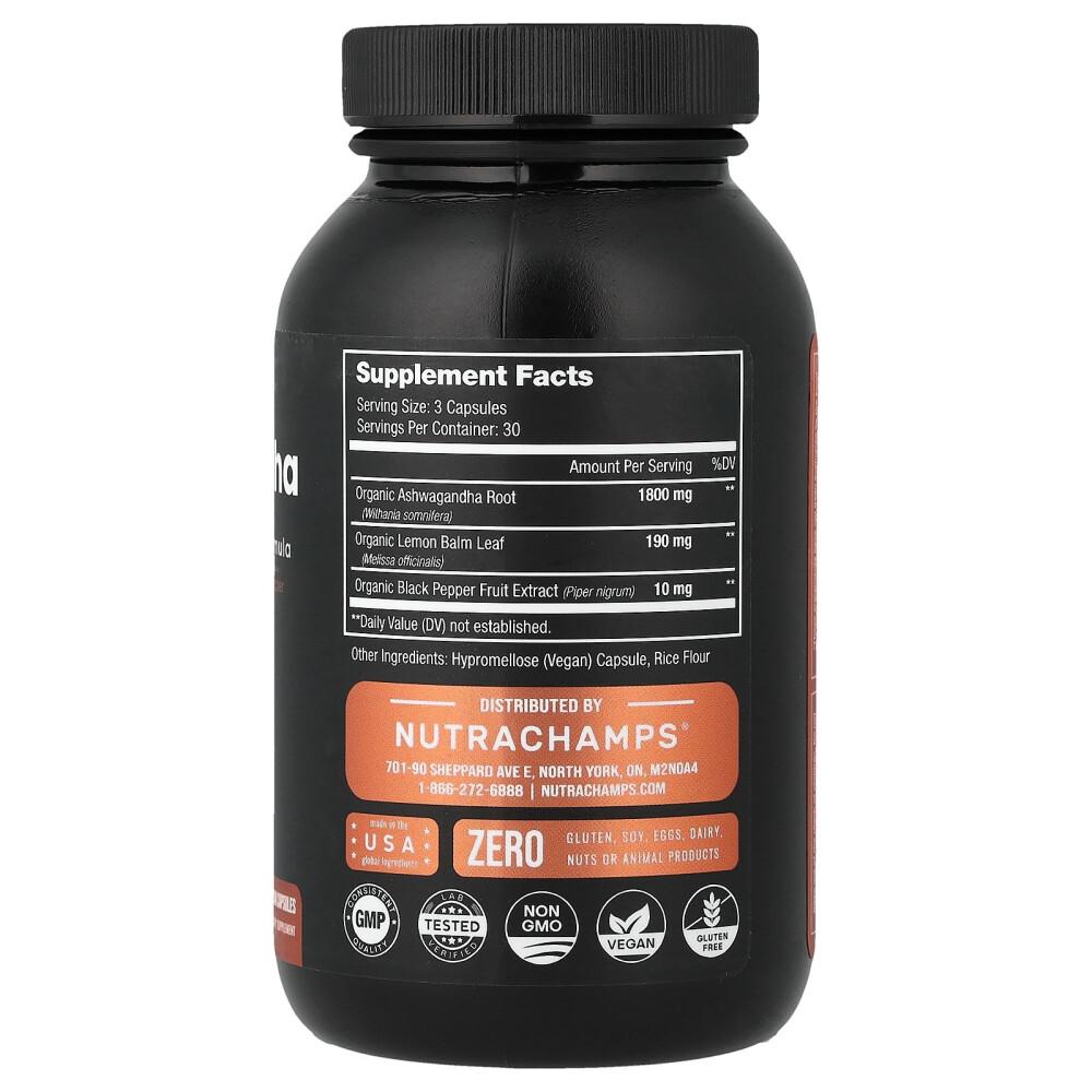 Ashwagandha Extra Strength 2000mg Veggie Capsules, 90 Count