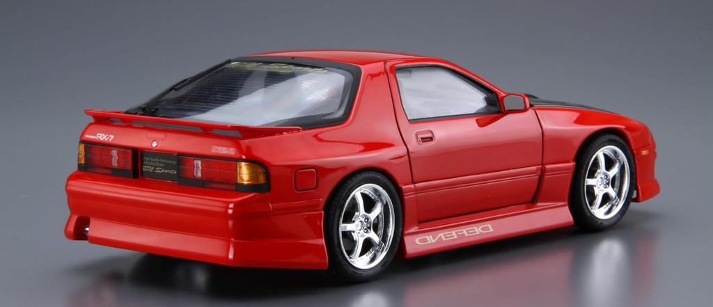 Aoshima Bunka Kyozai The Tuned Car Series 40 Mazda BN Sports FC3S Plastic Model (AOSHIMA) 1/24 No. RX-7 '89