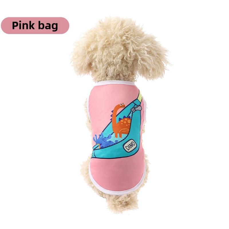 Kitten Dog Corgi Clothes Summer Ultra-thin Non-shedding Pet Clothes, Teddy Bear Pet Vest