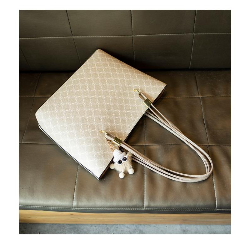 Genuine Leather Bag for Women 2025 Simple Spring and Summer New Style Fashionable All-match Large Capacity Tote Bag for Women Document Bag