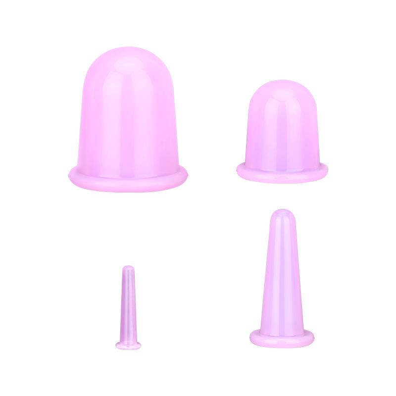 Silicone Cupping Set for Home Use: Moisture-Absorbing Vacuum Massage Cups