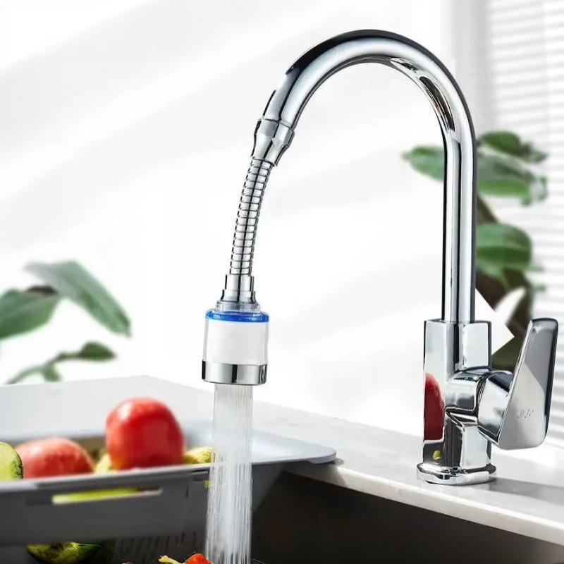 Filtre à Eau Universel pour Robinet Avec Rotation à 360 Degrés Et Filtration Efficace des Impuretés Parfait Pour la Cuisine Salle de Bain Usage Quotidien