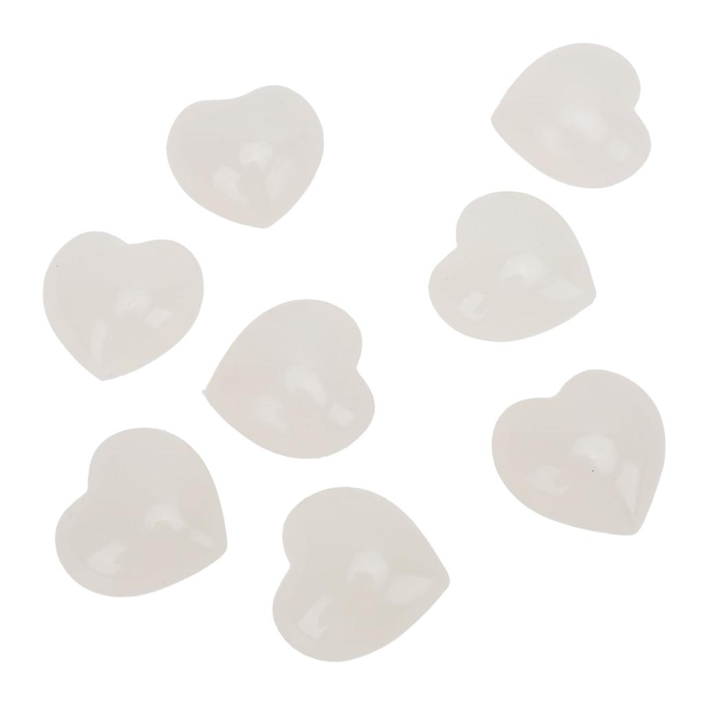 8pcs Stress Balls Soft TPR Relieve Anxiety Heart Shape Stress Relief Squeeze Ball Toys Slow Rising