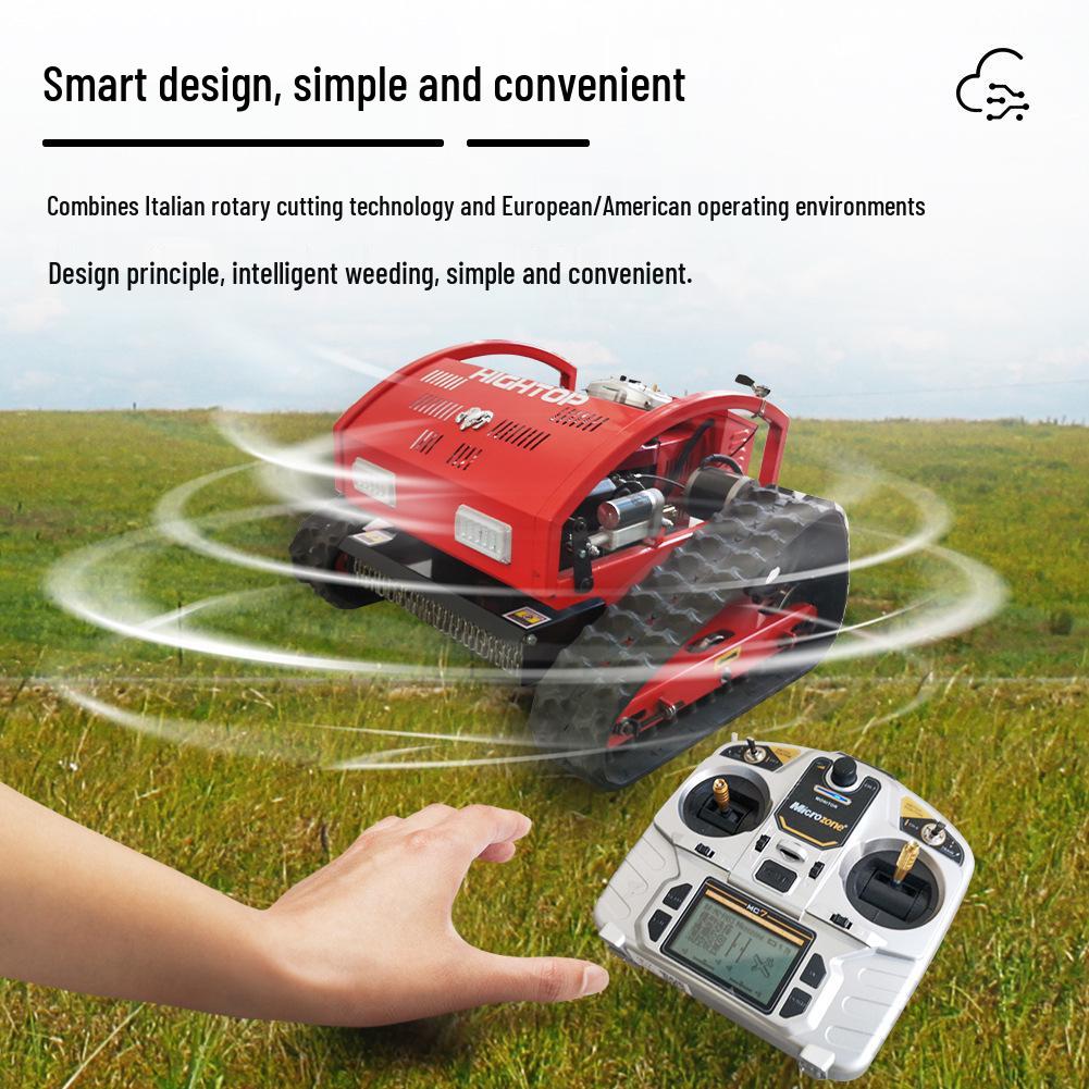 Sichuan Gas-Powered Remote Control Crawler Lawn Mower and Weeder