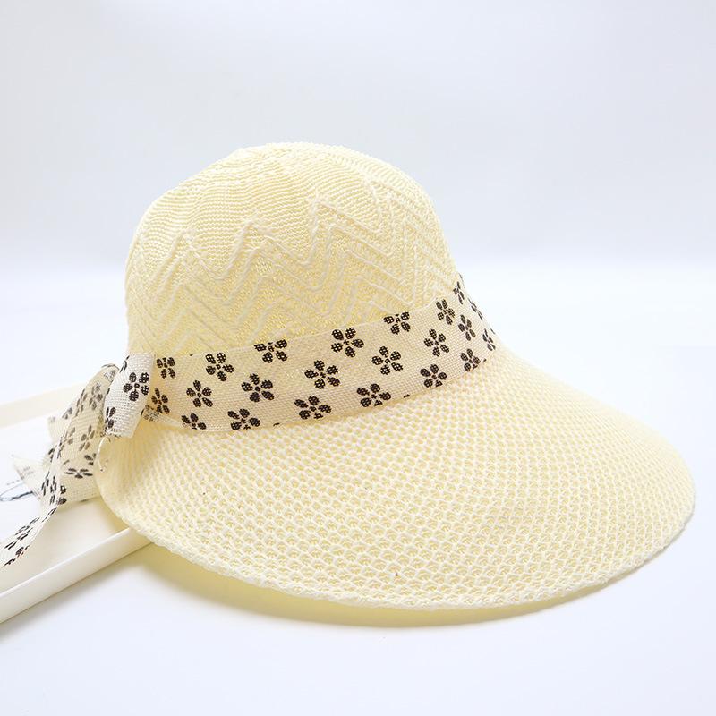 Women's Straw Hat with Large Brim, Summer Shading, Sweet and Versatile Cool Hat, Seaside Beach Hat, Sunscreen Hat, Women's Model
