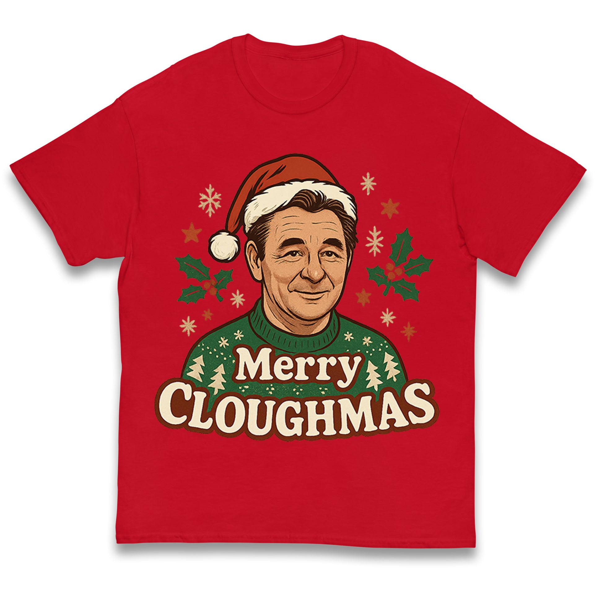 Merry Cloughmas Nottm Forest Christmas Kids T Shirt 130