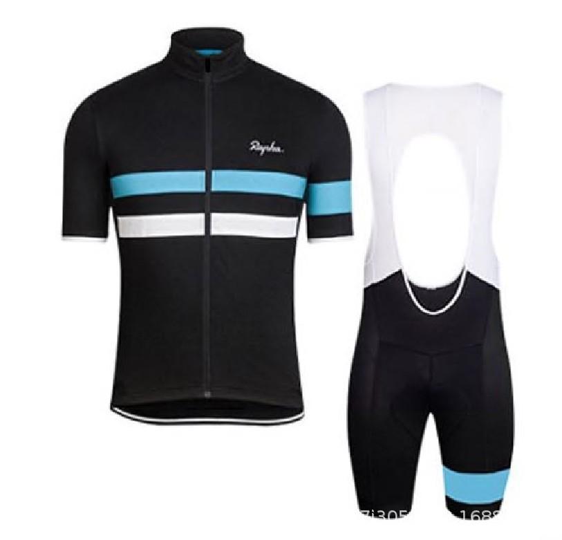Spot RAPHA Summer Cycling Suit Short-sleeved Suit Men's and Women's Breathable Road Mountain Bike Cycling Pants