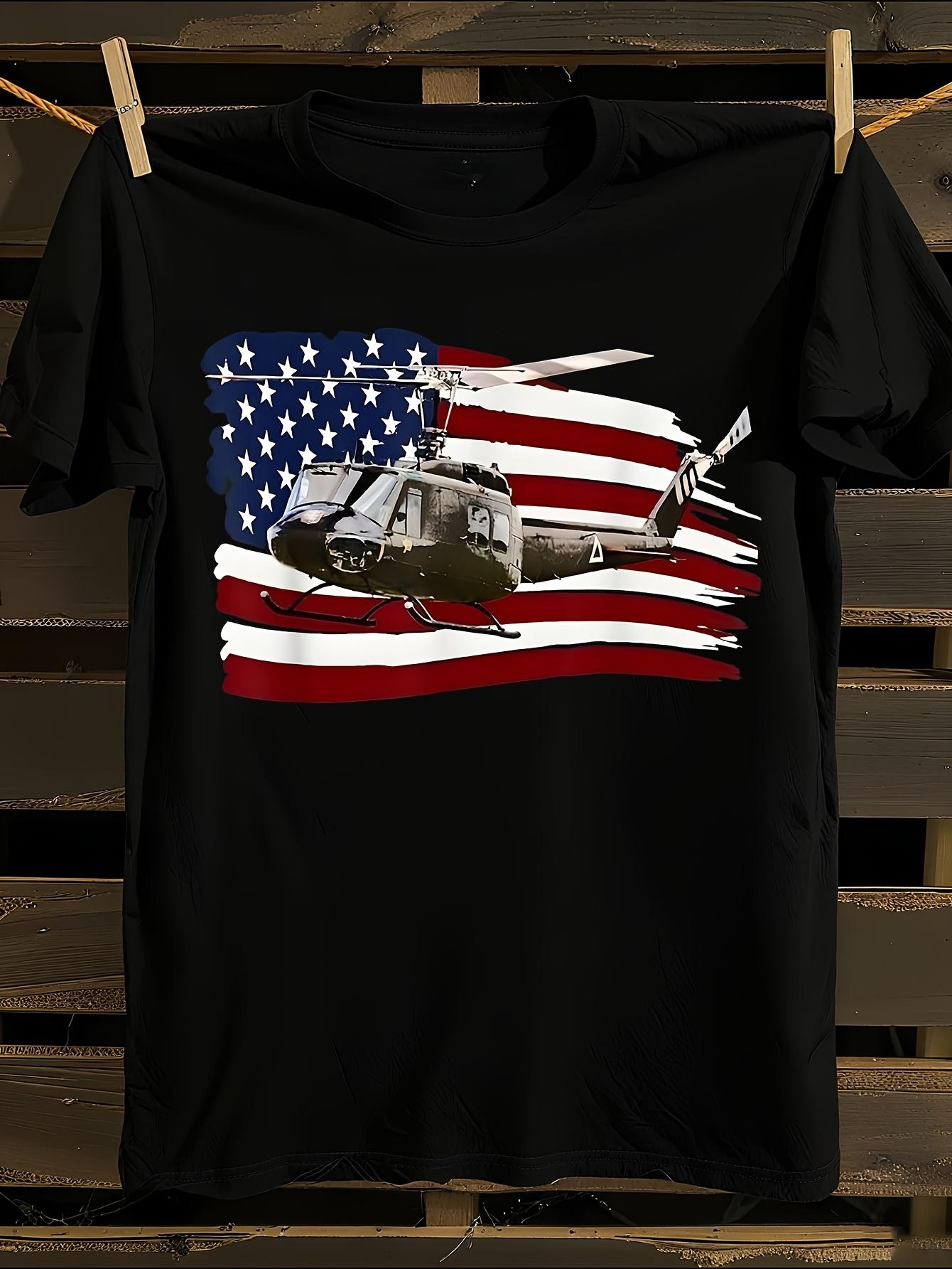 UH-1 Huey Helicopter Tshirt XXXXL