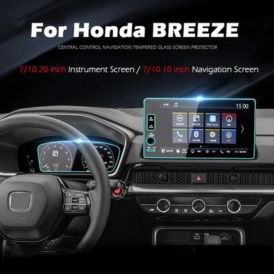 For Honda Breeze -2025 Tempered Glass Film Car Radio Car LCD GPS Navigation Screen Protector Interior Decor Accessories