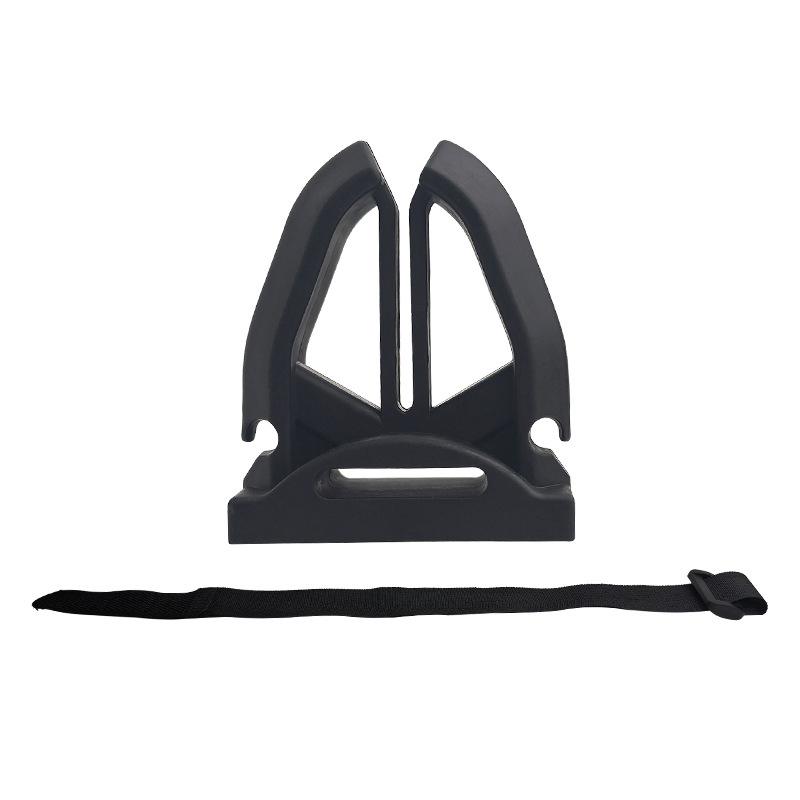 1/2Pcs Portable Silicone Fishing Rod Holder For Various Fishing Pole Fastener Binding Clip Tight Fishing Accessories