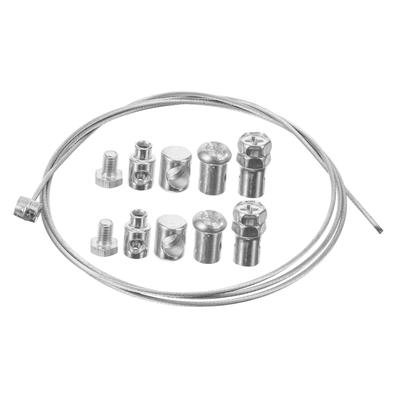 GETAJGHSD 1 Set Motorrad Gaszug Gaszug-Kit Auto Gaszug Motorradzubehör Go-Kart Teile Motorrad Gaszug Go