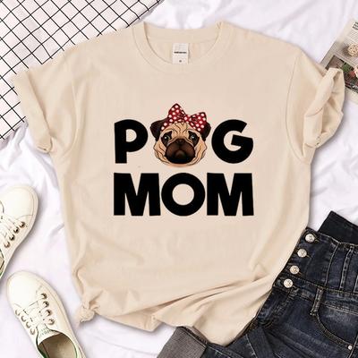 ZX Tee Pug Tshirt Women Anime T-shirts Female Japanese Clothes Women Clothes T Shirt Women Kawaii Clothes