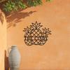 Pineapple Metal Sign Custom Family Name Housewarming Gift Monogram Wall Decor