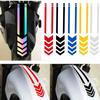 Pesonalized Motorcycle Mudguard Car Sticker Reflective Arrow Line Warning Sticker Electric Car Vinyl Decal Stickers Motorbike