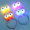 Illuminating Hair Summer Halloween of Available in and [Boono] Headbands, Eyeballs, Accessories, Glow-Up Toys, Festival, Prizes, Battery-Operated (Set