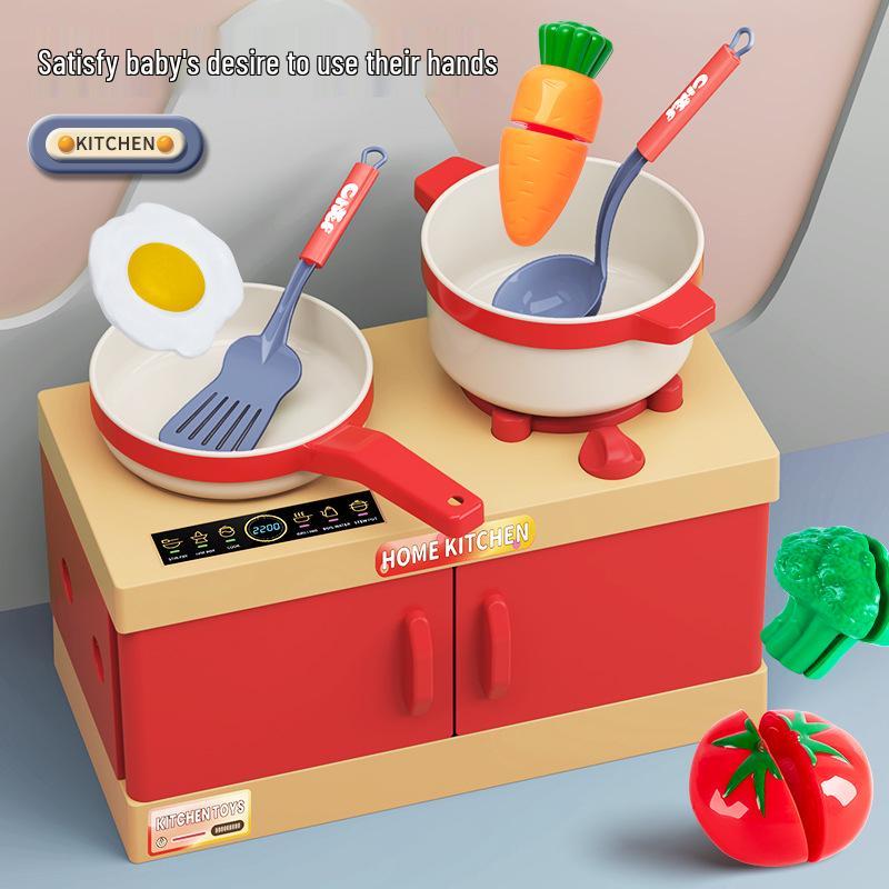 Dollhouse BBQ Kitchen Playset for Toddler Class: Kitchenware Toys for Kids