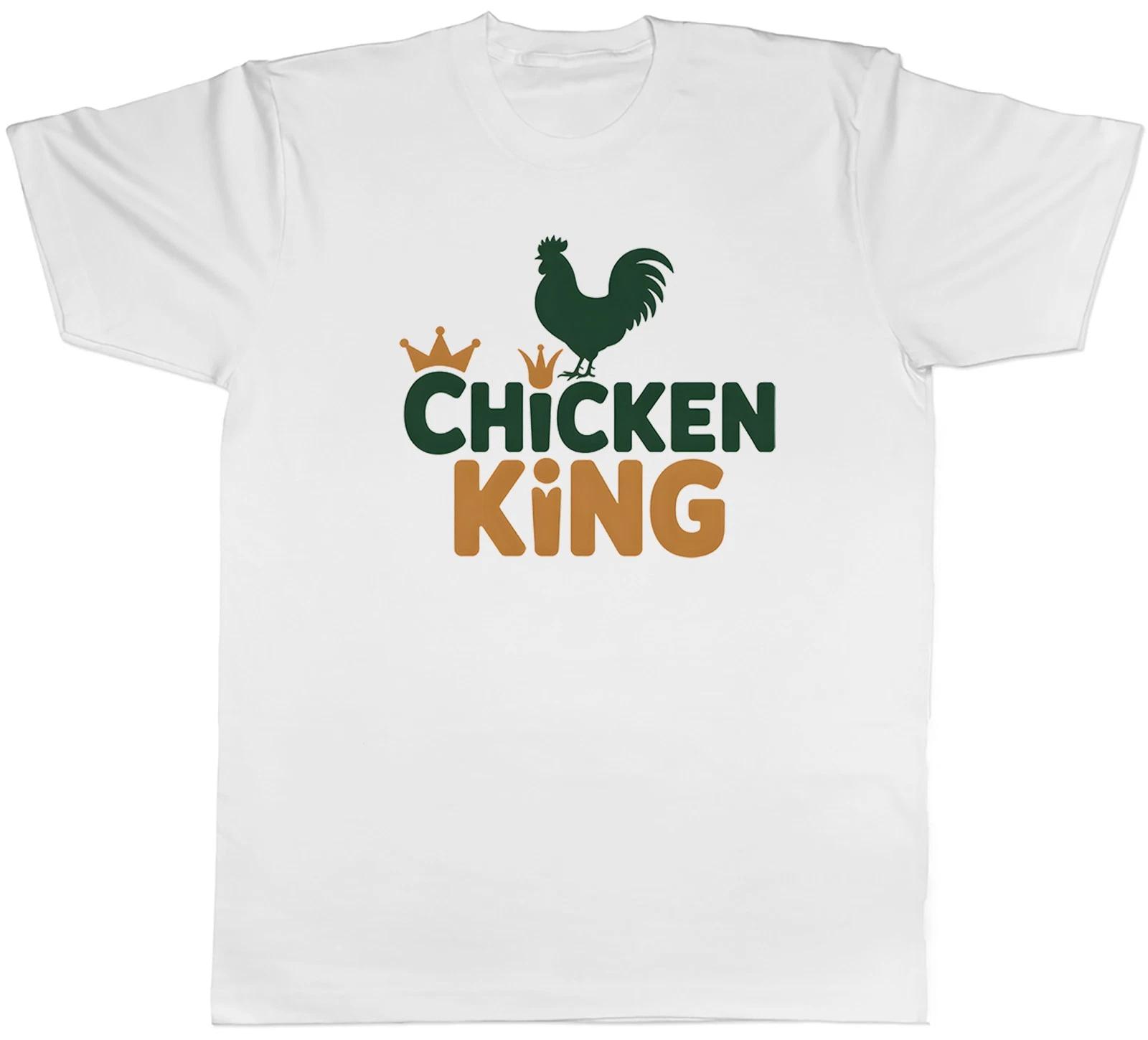 Chicken King Royalty Funny Mens T-Shirt Tee Gift Top XL