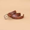 Alloy Buckle Men's Embossed Belt Casual Business Pin Buckle Belt