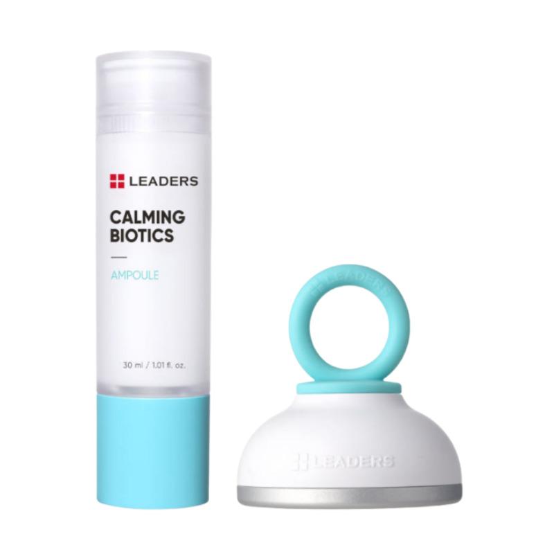 LEADERS Calming Biotics Ampoule 30ml & Face Cooler Set