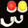 2PCS Flexible Helmet Holder Worker Storage Helmet Hanger Stand Hard Hat Rack  for Workshop Office